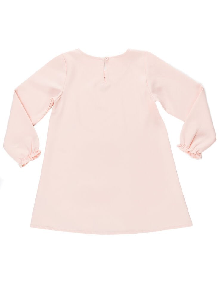 Zarif Ceylan Kız Çocuk Dokuma Elbise