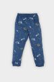 Erkek Bebek Pijama Takımı Desenli Kısa Kollu Penye Üst Beli Lastikli Uzun Alt