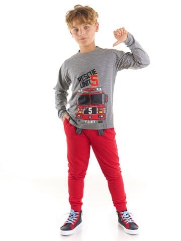 Rescue Unit Erkek Çocuk T-shirt Pantolon Takım