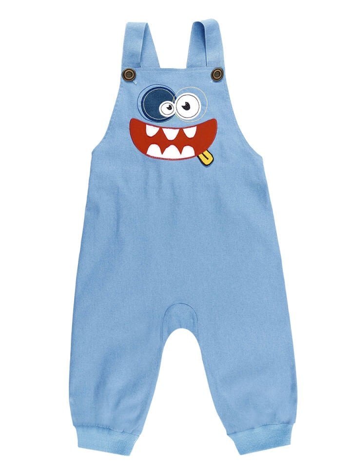 Yeah Erkek Çocuk Gabardin Tulum 5 Y - Mavi