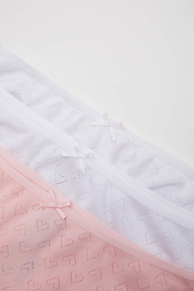 Kız Çocuk 3'lü Slip Külot