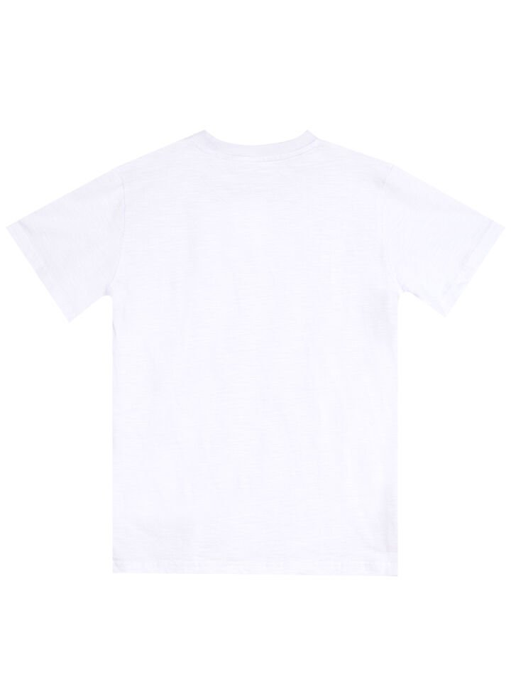 Motorcycle Erkek Çocuk T-shirt Şort Takım 9 Y - Beyaz
