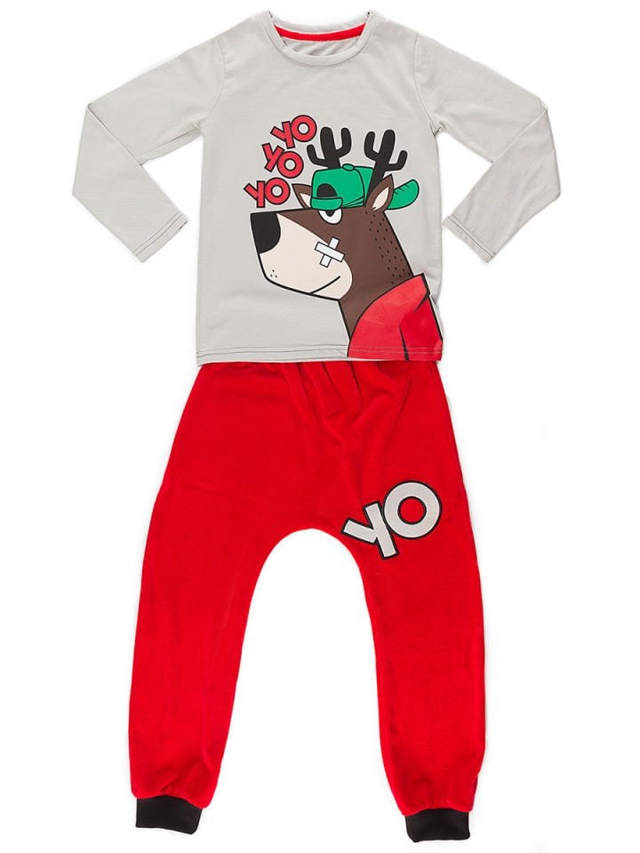 Yo Yo Yo Kadife Erkek Çocuk T-shirt Pantolon Takım