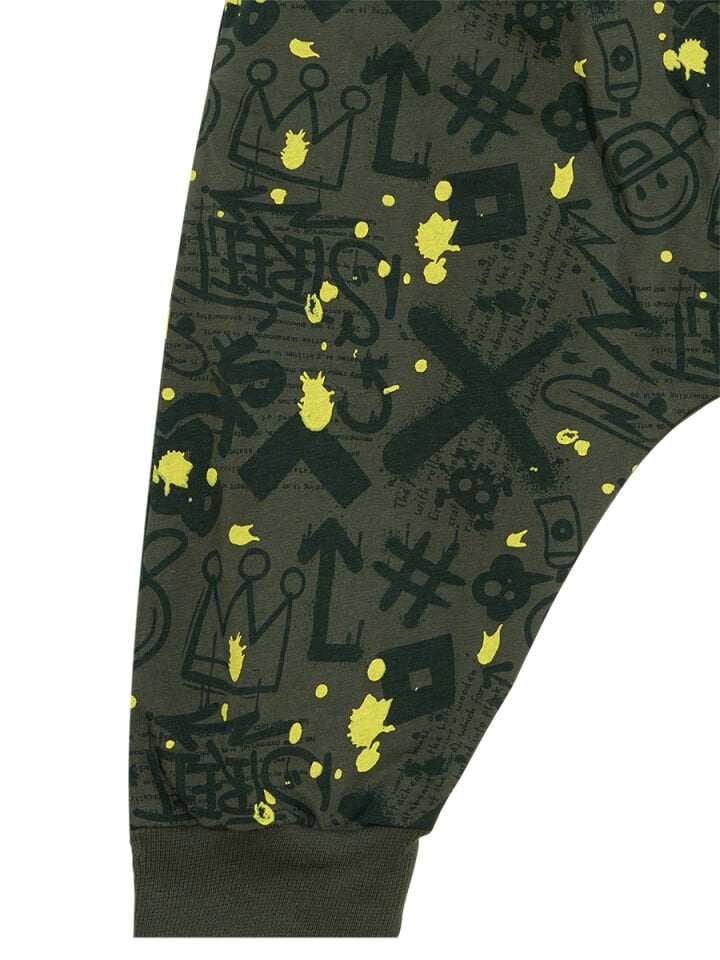 Kaykay Splash Erkek Çocuk T-shirt Kapri Takım