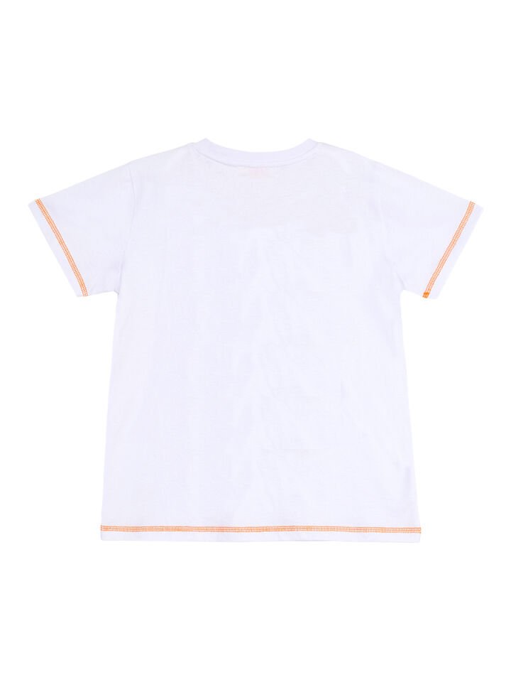Kaykay Splash Erkek Çocuk T-shirt Kapri Takım 4 Y - Haki, Beyaz