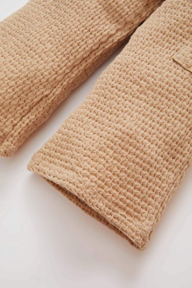Kız Bebek Beli Lastikli Geniş Bol Paça Pantolon