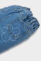 Kız Bebek Paperbag Çiçekli Jean Pantolon