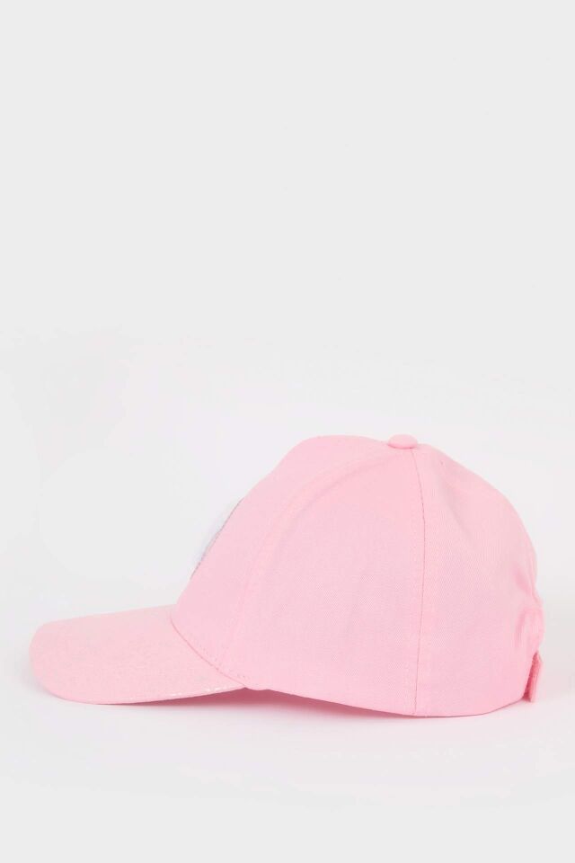 Kız Çocuk 3D Pamuklu Cap Şapka