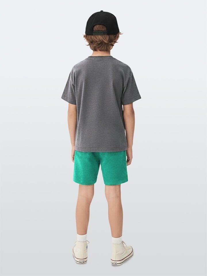 Dino Spray Erkek Çocuk T-shirt Şort Takım
