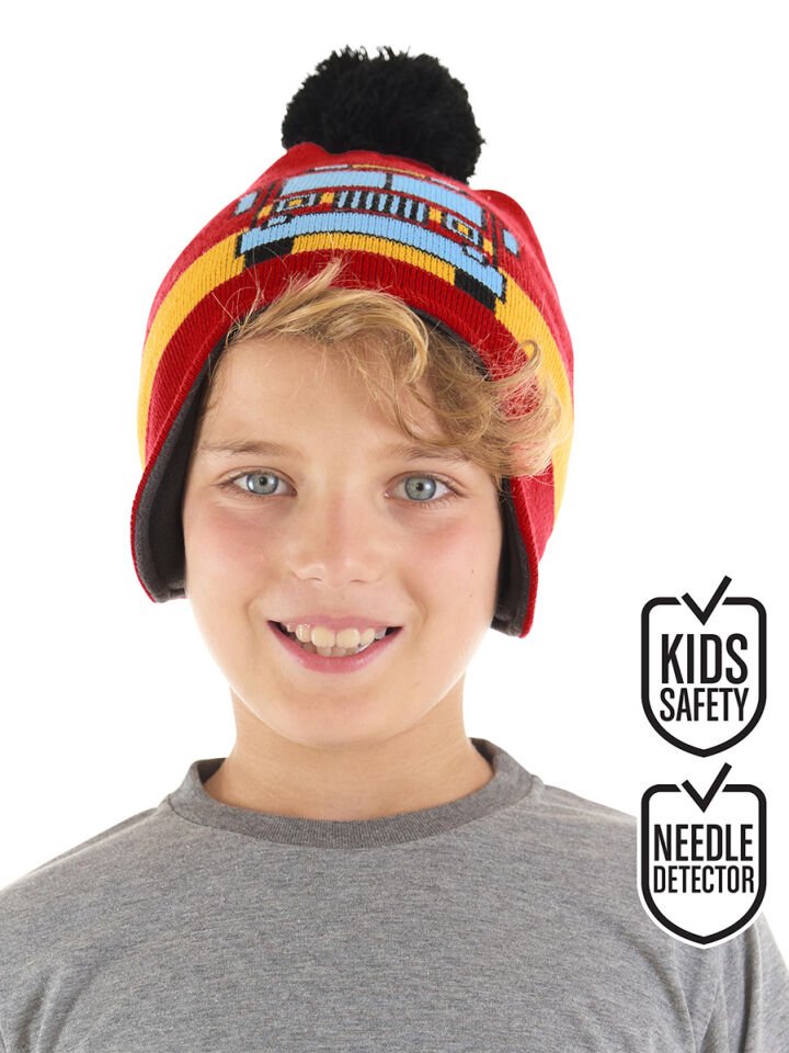 İtfaiye Erkek Çocuk Bere 6-8Y - Kırmızı