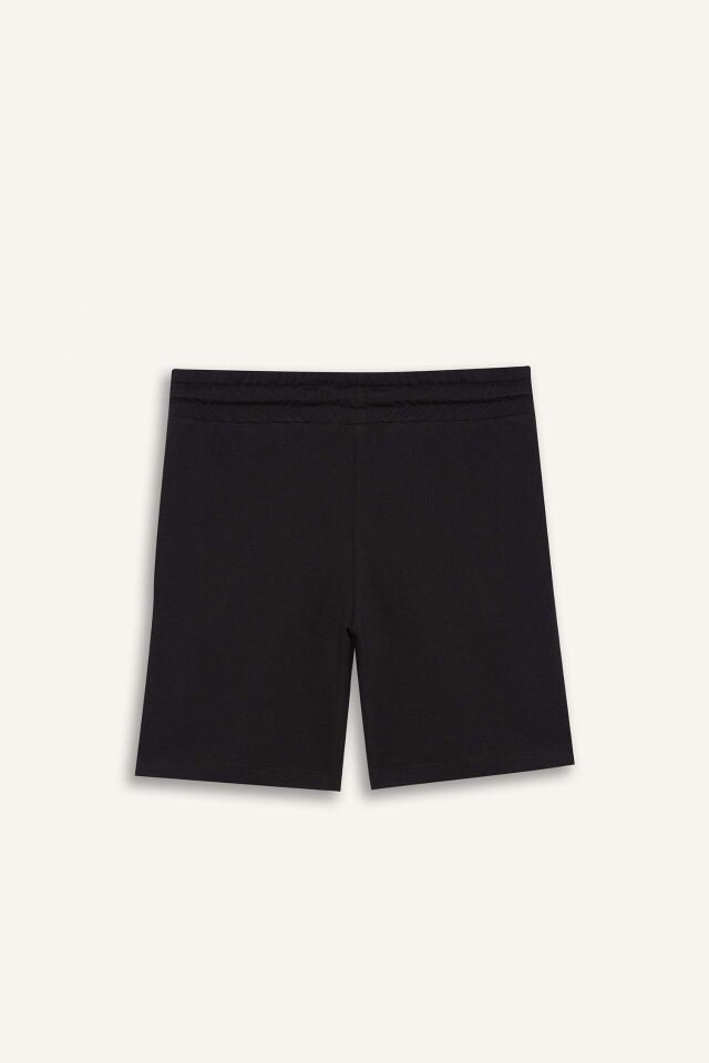 Kız Çocuk Basic Düz Bermuda Şort