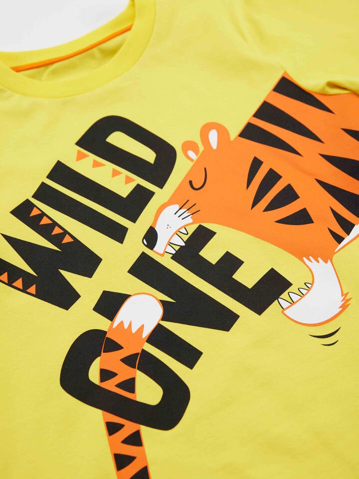 Wild One Erkek Çocuk T-shirt Şort Takım