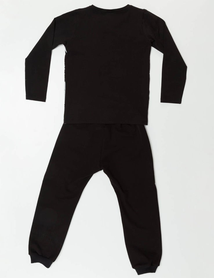 Kaplan Göz Erkek Çocuk T-shirt Pantolon Takım