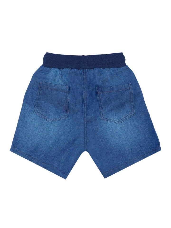 Space Erkek Çocuk T-shirt Denim Şort Takım