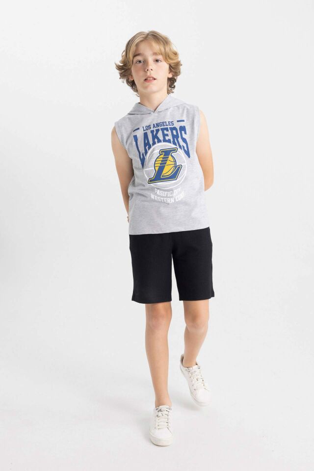 Erkek Çocuk NBA Los Angeles Lakers Kapüşonlu Atlet