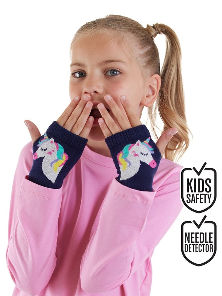 Unicorn Kız Çocuk Parmaksız Eldiven