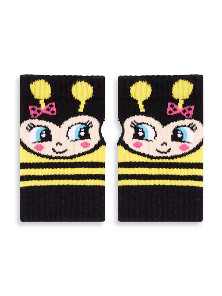 Arılar Kız Çocuk Parmaksız Eldiven