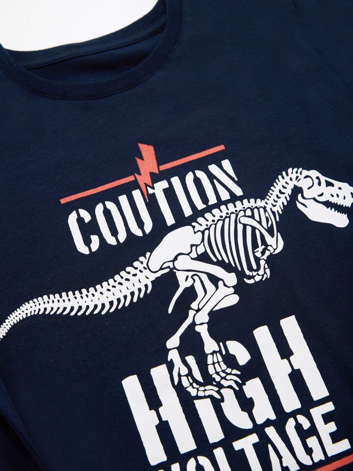High Voltage Erkek Çocuk T-shirt Pantolon Takım