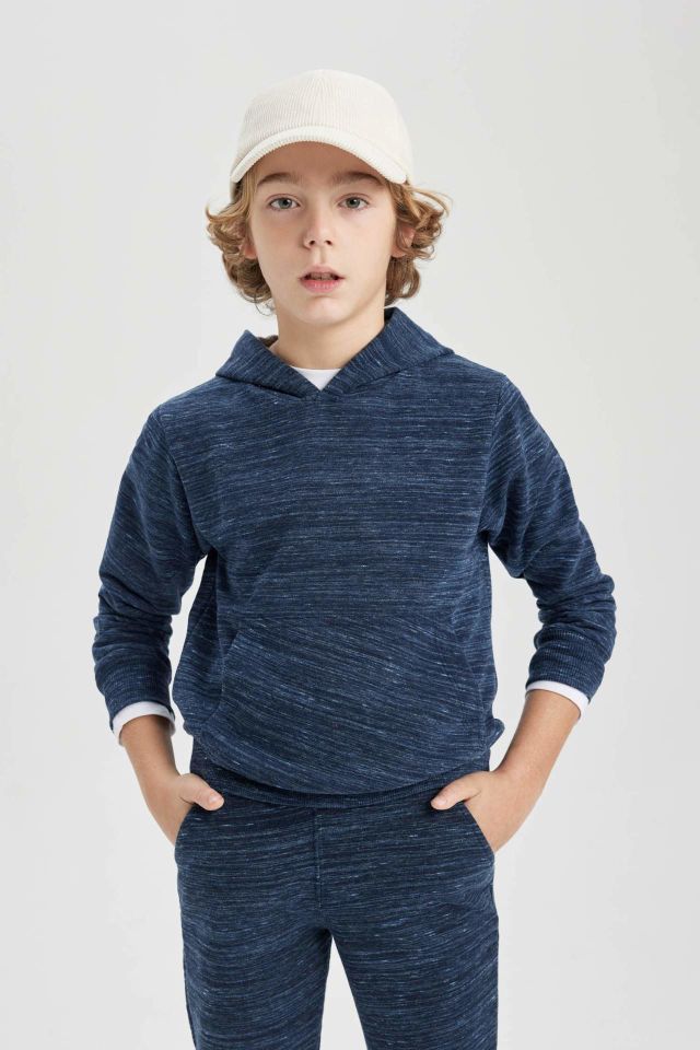 Erkek Çocuk Kapüşonlu Sweatshirt
