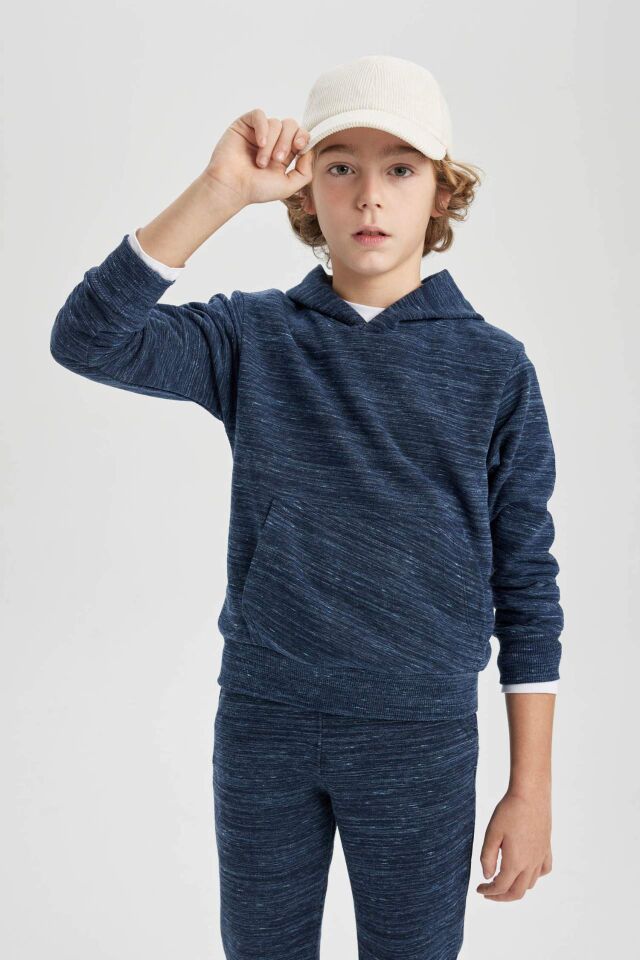 Erkek Çocuk Kapüşonlu Sweatshirt