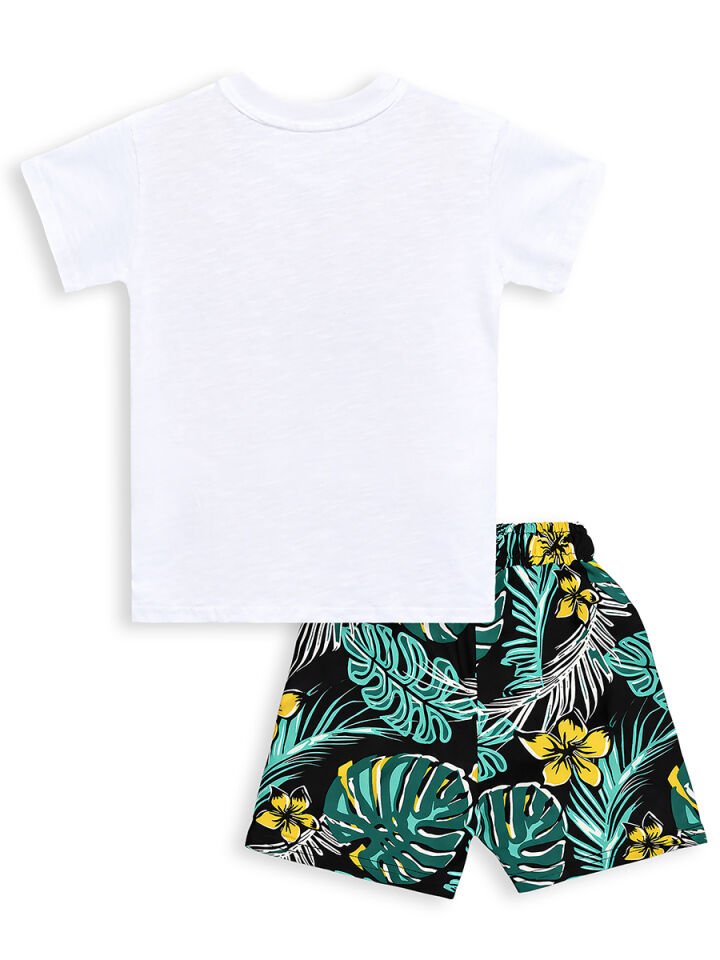 Tropik Erkek Çocuk T-shirt Şort Takım