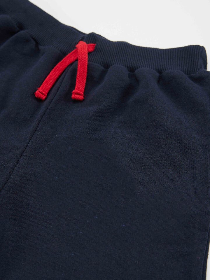 Dude Shark Erkek Çocuk T-shirt Şort Takım 7 Y - Lacivert, Beyaz