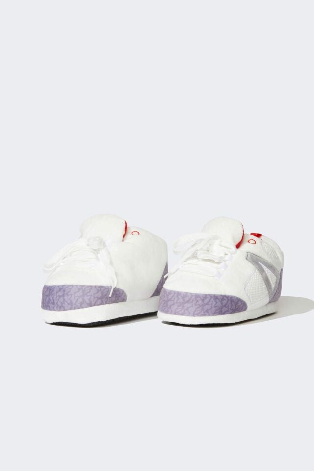 Erkek Çocuk Sneaker Görünümlü Pelüş Panduf