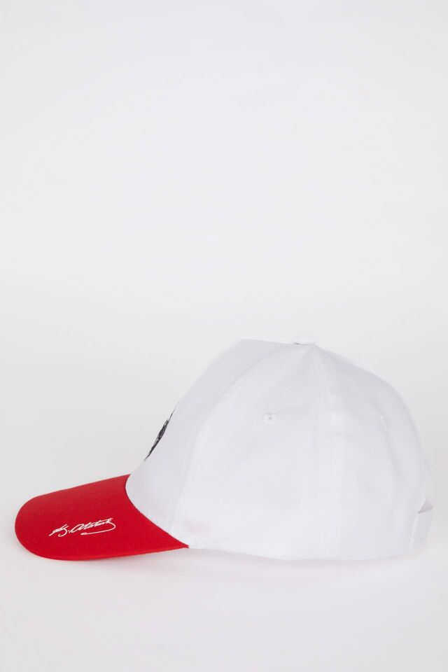 Erkek Çocuk Atatürk Baskılı Gabardin Cap Şapka 5-9 Yaş