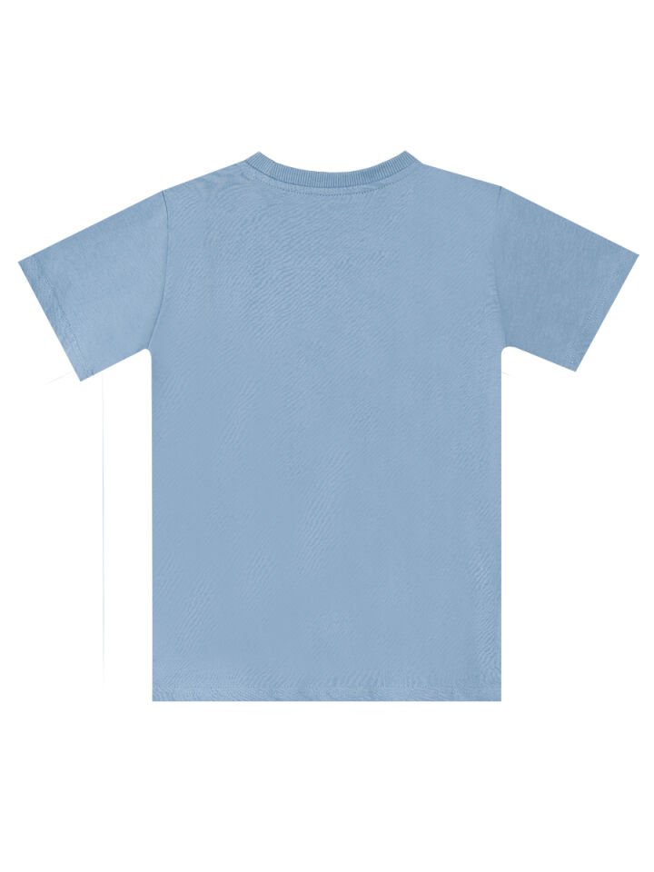Kepçe İşte Erkek Çocuk T-shirt Şort Takım 6 Y - Mavi